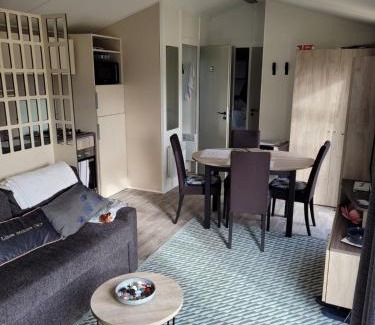 Saint-Coulomb Otro | Mobilhome tout confort pour randonneurs pédestres proche Saint-Malo, à 100 m de la plage et du GR34 - Demande préalable requise