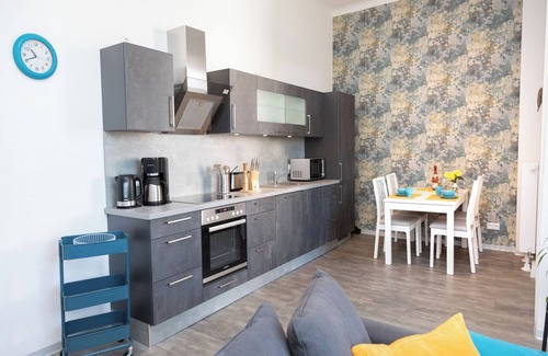 Apfelstadtaue Apartamento | Moderne Ferienwohnung in Alter Villa am Rande des Thüringer Waldes