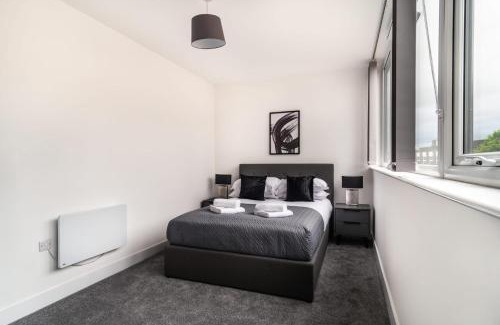 Wrexham Apartamento | Modern 1 Bed Apartment in Central Wrexham