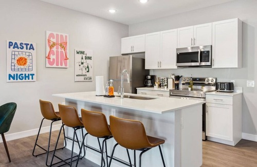 Near East Columbus Apartamento | Modern 1BR/1BA Comfort in Columbus