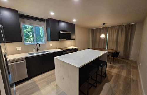 Rosewood Apartamento | Modern 2 Bed, 2 Bath Ground Floor Apartment with Private Backyard