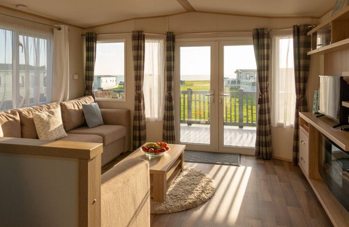New Forest District Casa | Moderna caravana de 2 dormitorios con vistas al mar en el 5 * Hoburne Naish Holiday Park