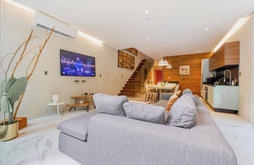 Ek Balam Village Condominio | Modern 2 Level Condo Private Pool, Aldea Zama, 3 min to Tulum Beach