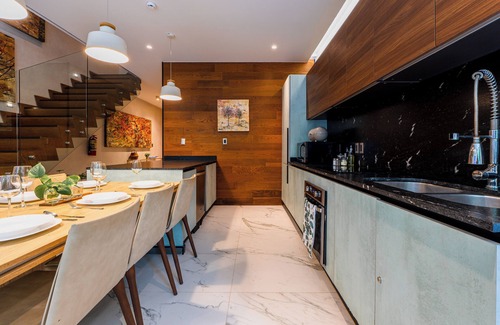 Ek Balam Village Condominio | Modern 2 Level Condo Private Pool, Aldea Zama, 3 min to Tulum Beach