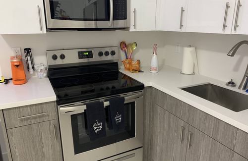 Liberty City Apartamento | Modern 2bd/1ba free parking, wifi, & close to everything!