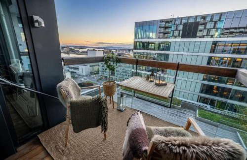 Bjørvika Apartamento | Modern 2bed room sea view apartment @ Oslo Barcode