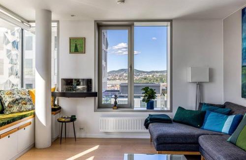 Bjørvika Apartamento | Modern 2bed room sea view apartment @ Oslo Barcode