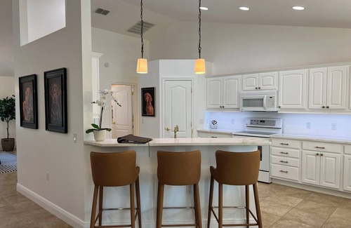 Fellowship Casa | Modern 3-bedroom home close to WEC with a beautifully furnished home and patio