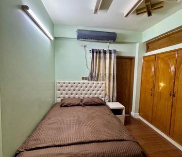 Basundhara Residential Area Apartamento | Modern 3BR, AC, WI-FI, Comfort