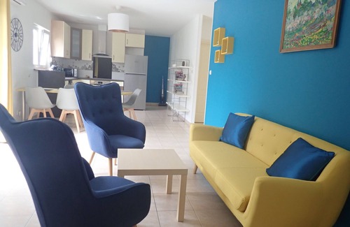 Bouzigues Casa | Casa moderna, con aire acondicionado, a 5 minutos a pie de la playa, tranquila. 3 habitaciones.