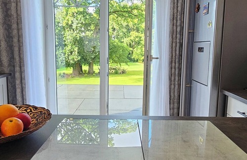 Midlum Apartamento | Modern and cozy vacation apartment on the North Sea, rural, quiet, with garden