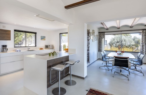 Aduanas Villa | Villa moderna y graciosa con piscina privada en Jávea, Costa Blanca, España para 8 personas