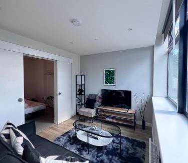 Old Trafford Apartamento | Modern and Stunning 1 Bed near Old Trafford and City Centre