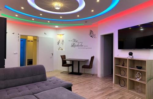 Neuburg Apartamento | Modern Apartments Neuburg C - TOP - 3 Zimmer, Stellplatz, Zentrum, Wi-Fi, 3 TV, Küche