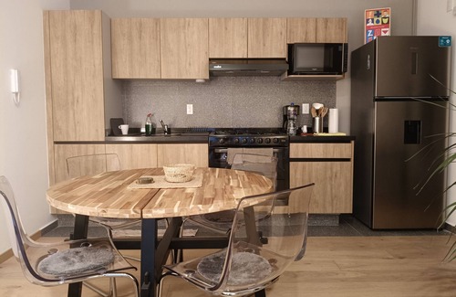 Xochimilco Apartamento | Modern Apartment. Best rooftop view in Mexico.