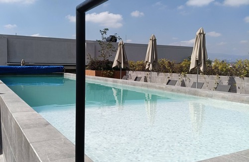Xochimilco Apartamento | Modern Apartment. Best rooftop view in Mexico.