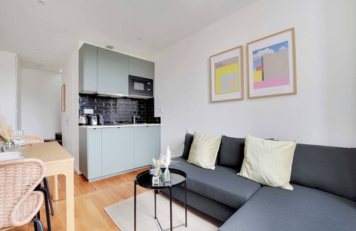 Centre Apartamento | Apartamento moderno - 1 dormitorio, 4 personas - Nanterre