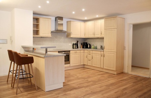 St. Blasien Apartamento | Modern apartment with private sauna, close to bathing lakes, ski lift and thermal baths