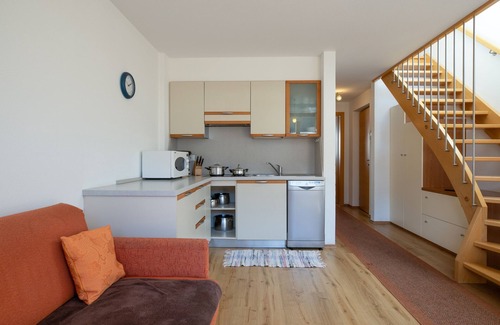Valdaora di Mezzo Apartamento | Moderno apartamento "Durnbrunn 5" con vistas a la montaña y Wi-Fi