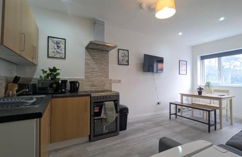 Reddish Apartamento | Modern Apartment Near Manchester City Centre