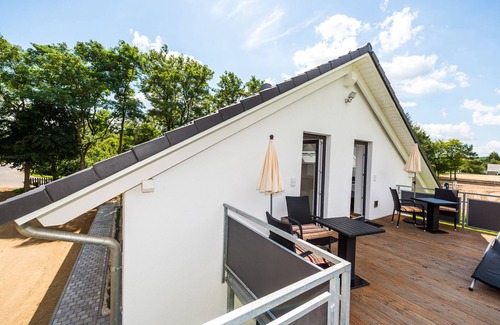 Gundernhausen Apartamento | Apartamento moderno al borde del bosque.