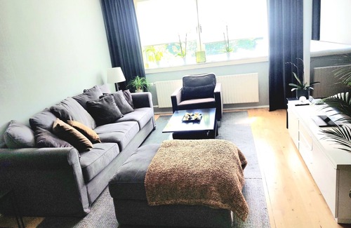 Frederiksberg Apartamento | Modern Apartment With Sunny Balcony in Copenhagen