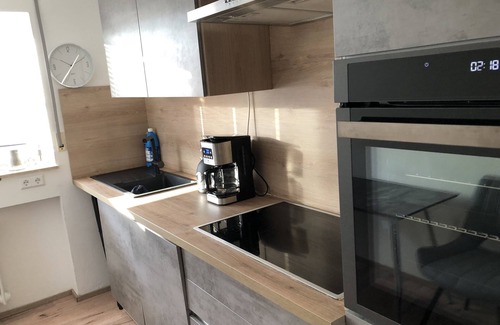 Eriskirch Apartamento | Modern apartment with balcony 5 minutes from Lake Constance.