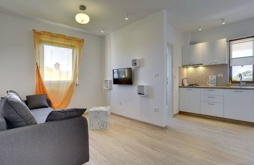 Vinkuran Apartamento | Moderno apartamento con acceso al balcón con vistas al mar
