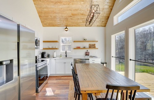 Dryden Casa | Modern Appalachian Vacation Rental w/ River Access