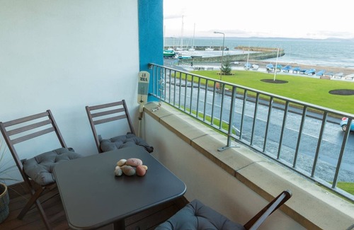 Fisherrow Apartamento | Apartamento moderno, increíbles vistas al puerto, wifi y estacionamiento