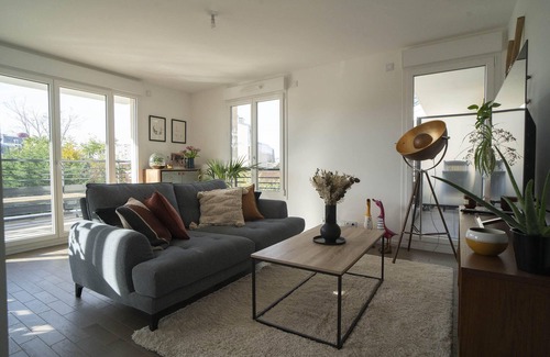 Puteaux Apartamento | MODERN apt with BALCONY near PARIS