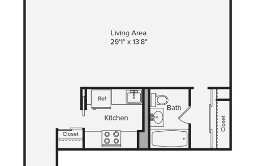 Prudential - St. Botolph Apartamento | Modern Back Bay Studio w/ Gym, nr Copley T, by Blueground