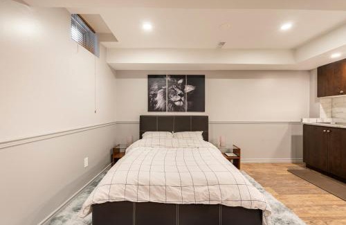 North York Casa | Modern, basement apartment, close to airport