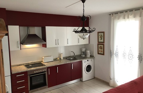 Vergel Apartamento | Moderno apartamento de playa con vista al jardín y piscina, cerca de Denia, mar 800m