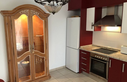 Vergel Apartamento | Moderno apartamento de playa con vista al jardín y piscina, cerca de Denia, mar 800m