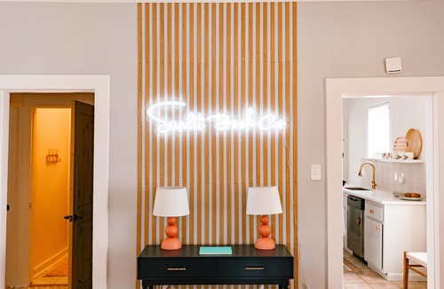 Heights Casa | Modern Boho Bungalow with Great Walkability to Charm Heights Strip!