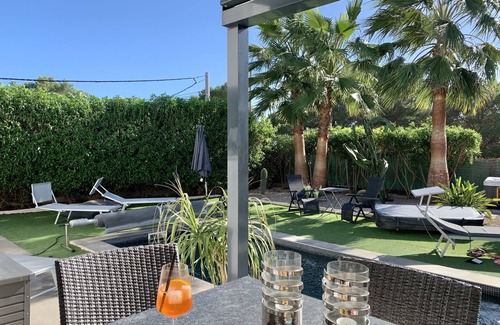 Cala Pi Casa | Modern bungalow with heated pool, 50m from the sea - whirlpool -