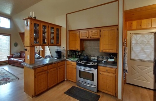 Angel Fire Casa | Modern Cabin in the Woods One Level Home Easy Access