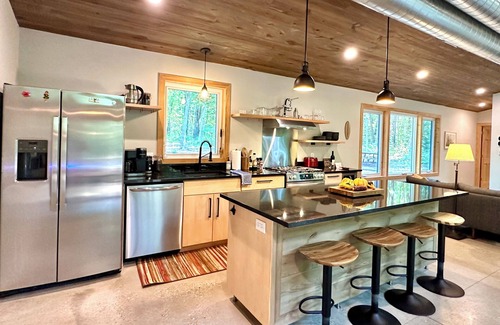 Fennville Casa | Modern Cabin In The Woods