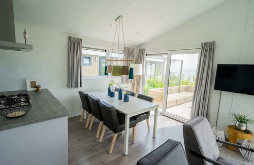 Bovenkarspel Chalet De Esquí | Chalet moderno en el agua del Markermeer