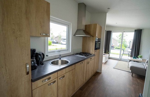 Bovenkarspel Chalet De Esquí | Chalet moderno con lavavajillas en Markermeer