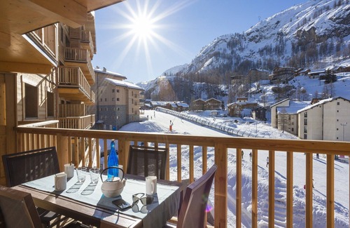 Tignes Apartamento | Apartamento en el chalet en la pendiente de esquí