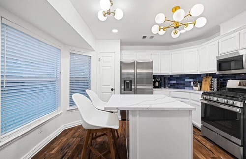 Round Rock Casa | Modern Comfort: WiFi, 3BR, King, Patio