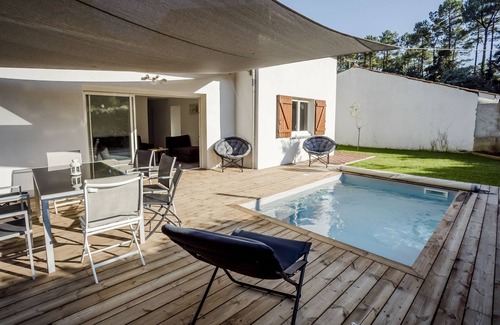 Soorts-Hossegor Casa | cómoda villa moderna con piscina climatizada en 7 minutos a las playas y el golf 4
