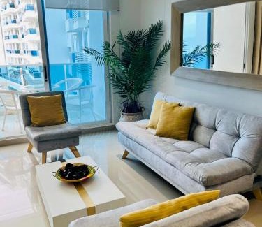 El Rodadero Apartamento | Modern Condo at Seaside Luxury Resort