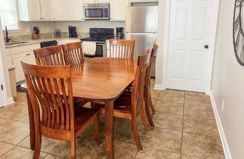 Flintstone Casa | Modern Country Getaway & Surprise View of Rock City; Spacious Townhome, Outside Relaxation, Fire Pit