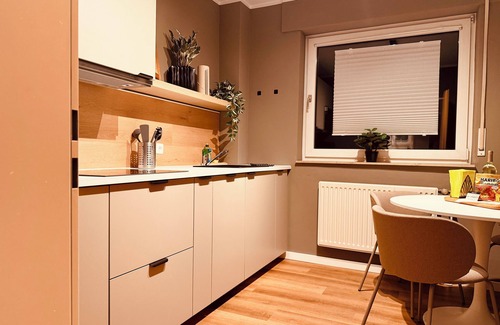 Huenxe Apartamento | Modern design apartment in Hünxe in the middle of Hünxe and yet in the countryside