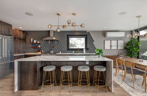 Highland Estates Casa | Modern, dog-friendly home with stunning mountain views, private hot tub, & grill