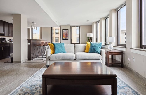 Downtown Detroit Apartamento | Modern Downtown Apartment