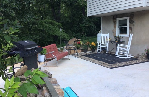 Clifford Apartamento | Modern , farmhouse basement, suite, queen bed, efficiency , dogs welcome.